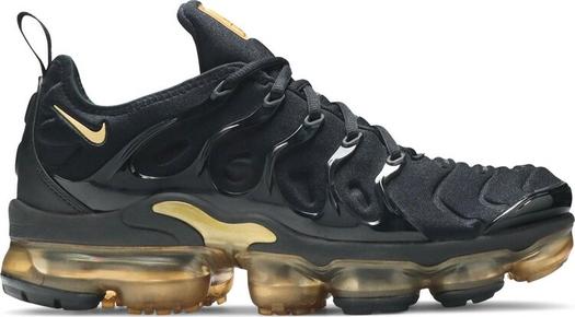 Кроссовки Nike Air VaporMax Plus 'Black Gold', черный