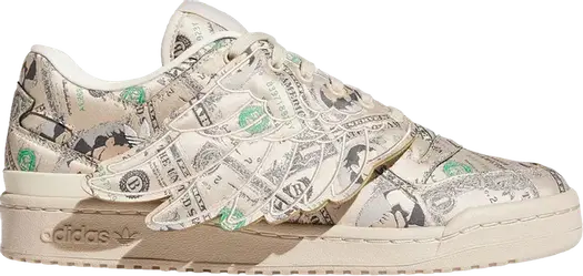 Кроссовки Adidas Forum Wings 1.0 Low 'Money' кремовые