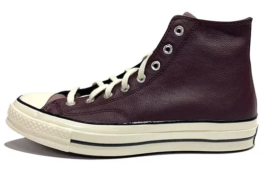 Кроссовки Converse Chuck Taylor All Star 70 Hi Leather Colorblock Black Currant