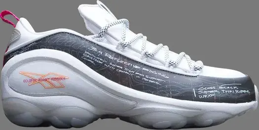 Кроссовки bait x dmx run 10 'black ash grey' Reebok, черный
