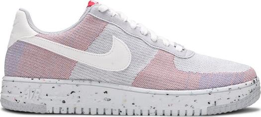 Кроссовки Nike Air Force 1 Crater Flyknit 'Wolf Grey', серый