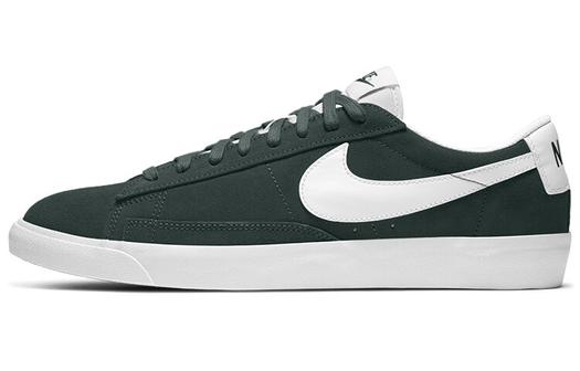 Кроссовки Nike Blazer Low, темно-зеленый/белый