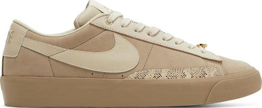 Кроссовки Nike Forty Percent Against Rights x Blazer Low SB 'Cool Grey', загар