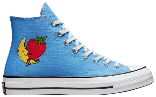 Кроссовки Converse Sky High Farm Workwear x Chuck 70 High Strawberry Moon - University Blue, синий