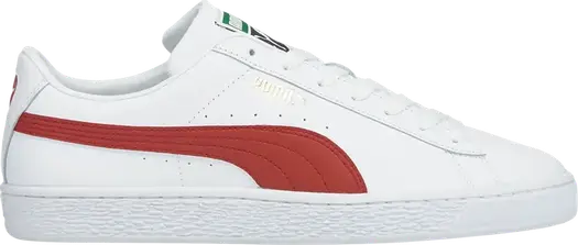 Кроссовки Puma Basket Classic 21 White Chili Oil, белый
