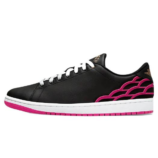 Кроссовки Nike Air Jordan 1 Centre Court, розовый/черный