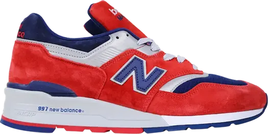 Кроссовки New Balance 997 Connoisseur 'Ski', красный