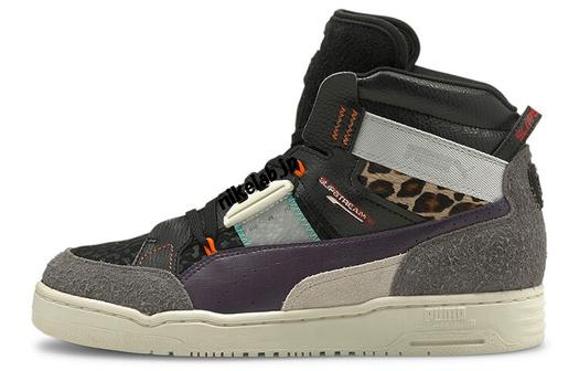 Кроссовки PUMA Slipstream Mid Black/Castlerock/Sweet Grape