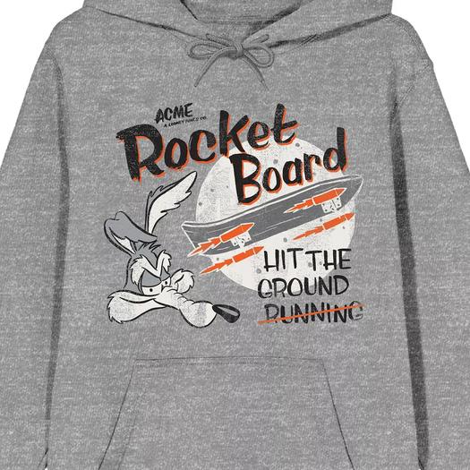 Мужская толстовка с капюшоном Looney Tunes Wile E. Coyote Licensed Character