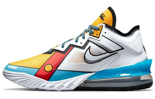 Кроссовки Nike LeBron 18 Low EP Cartoon Art