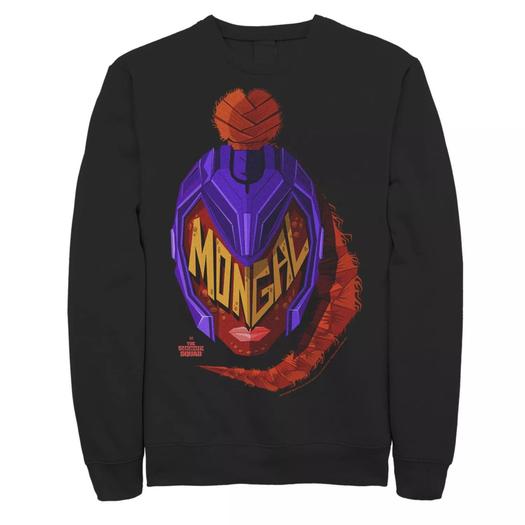 Мужской свитшот с большим логотипом The Suicide Squad Mongal Licensed Character