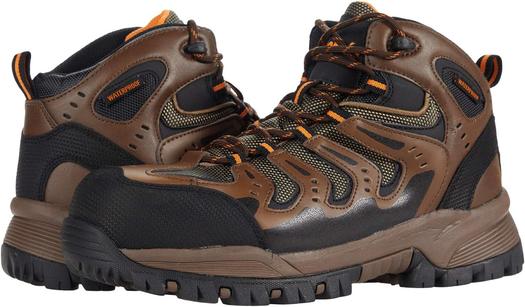 Кроссовки Sentry Worker Propet, цвет Brown/Orange