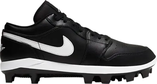 Кроссовки Jordan 1 Retro MCS Low Black White, черный