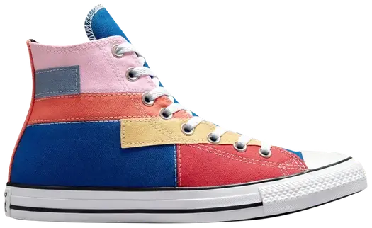 Кроссовки Converse Chuck Taylor All Star High Patchwork, разноцветный