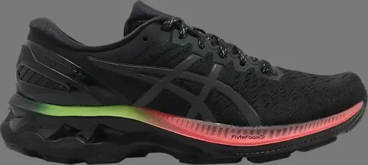Кроссовки gel kayano 27 lite-show 'black' Asics, черный