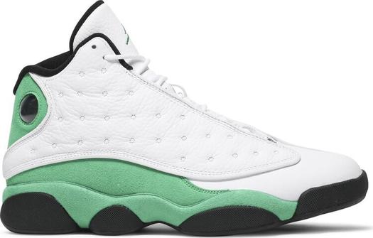 Кроссовки Air Jordan 13 Retro Lucky Green, белый