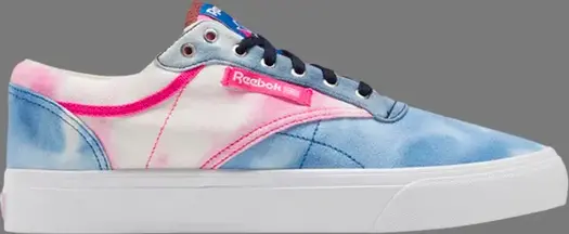 Кроссовки club c coast 'tie dye - blue proud pink' Reebok, синий