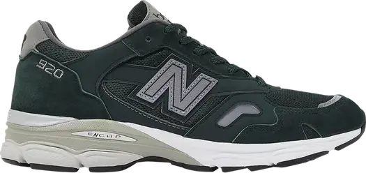 Кроссовки New Balance 920 Made in England 'Green Grey', зеленый