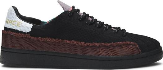 Кроссовки Adidas Pharrell x Superstar 'Patchwork - Black', черный