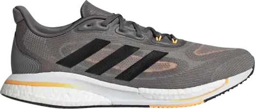 Кроссовки Adidas Supernova+ 'Grey Flash Orange', серый