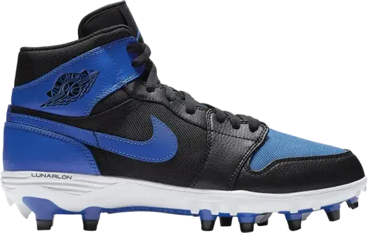 Кроссовки Jordan 1 Mid TD Cleat Royal, синий