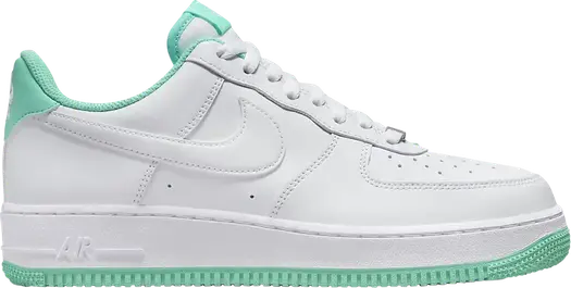 Кроссовки Nike Air Force 1 '07 'White Light Menta', белый