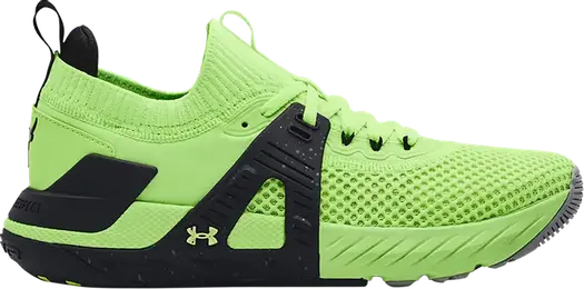 Кроссовки Under Armour Project Rock 4 Quirky Lime, зеленый