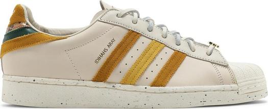 Кроссовки Adidas Yara Shahidi x Superstar 'Cream Legacy Gold', кремовый