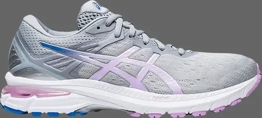 Лимитированные кроссовки wmns gt 2000 9 'piedmont grey lilac' Asics, серый