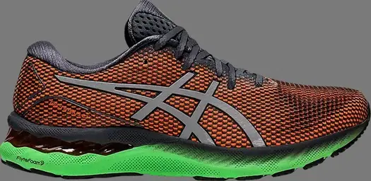 Кроссовки gel nimbus 23 lite-show 'orange green' Asics, апельсин