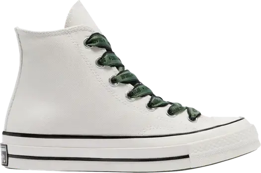 Кроссовки Converse Chuck 70 High Wordmark Ribbon Laces, белый