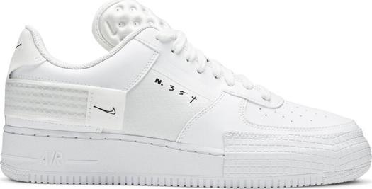 Кроссовки Nike Air Force 1 Type 2 'Triple White', белый