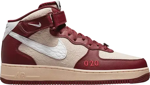 Кроссовки Nike Air Force 1 Mid 'City Pack - London', красный