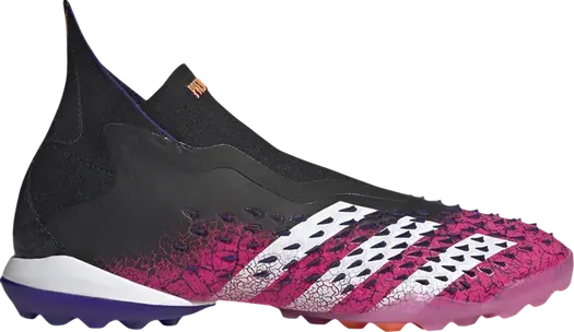 Кроссовки Adidas Predator Freak+ Laceless TF 'Demonskin - Shock Pink', розовый