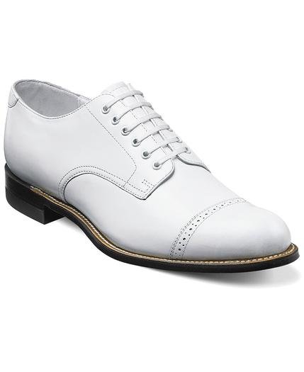 Мужские кроссовки madison cap toe oxford Stacy Adams, белый