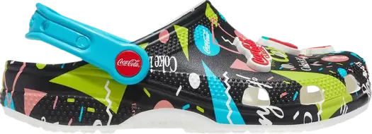 Кроссовки Coca-Cola x Classic Clog 90s - Black, черный