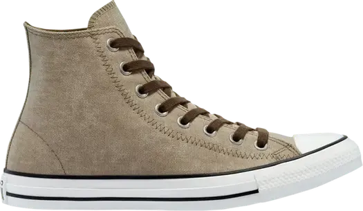 Кроссовки Converse Chuck Taylor All Star High Washed Canvas - Nomad Khaki, коричневый