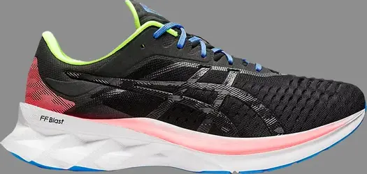 Кроссовки novablast 'black' Asics, черный