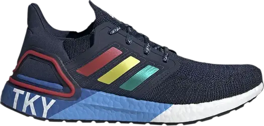 Кроссовки мужские Adidas UltraBoost 20 City Pack Tokyo, синий
