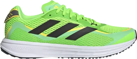 Кроссовки Adidas SL20.3 'Solar Green Black', зеленый
