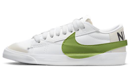 Кроссовки Nike Blazer Low 77 Jumbo, белый/зеленый