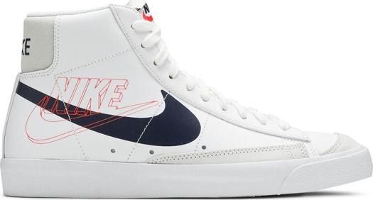 Кроссовки Nike Blazer Mid '77 Vintage 'Reverse Logo', белый