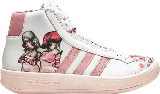 Лимитированные кроссовки Adidas Adicolor Hi P 2 W, черный