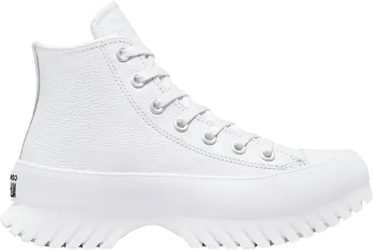 Кроссовки Converse Chuck Taylor All Star Lugged 2.0 Leather High White Black, белый