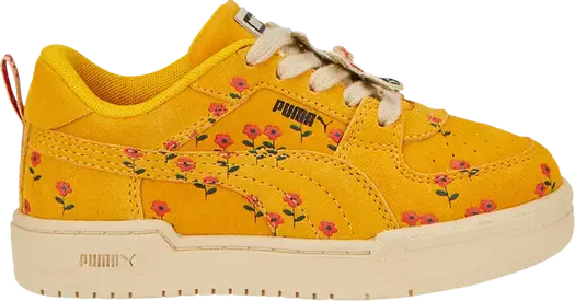 Кроссовки Puma Tinycottons x CA Pro Little Kid Floral, желтый