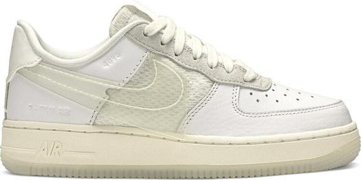Кроссовки Nike Air Force 1 Low 'Transparent Swoosh', белый