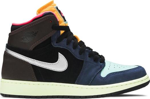 Кроссовки Air Jordan 1 Retro High GS Tokyo Bio Hack, разноцветный