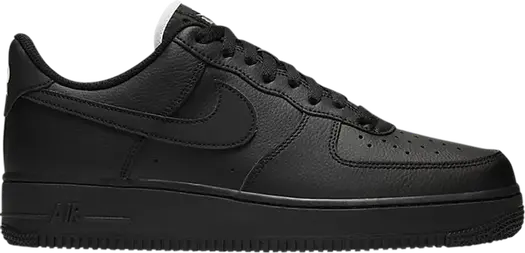 Кроссовки Nike Air Force 1 '07 'Triple Black', черный