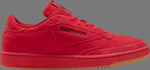 Кроссовки club c 85 'monochromatic red' Reebok, красный