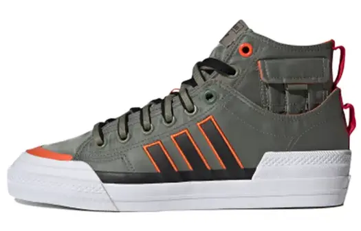 Кроссовки Adidas Originals Originals Nizza Hi Dl 'Green White Orange'